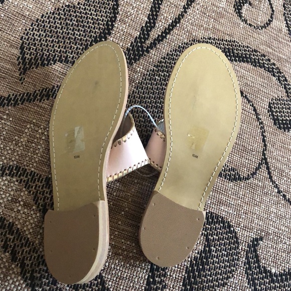 NWOT Jack Rogers Size 10 Slide Poodle Sandals - Picture 4 of 6